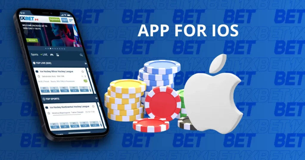 Mobile App for iOS from 1xBet Cambodia